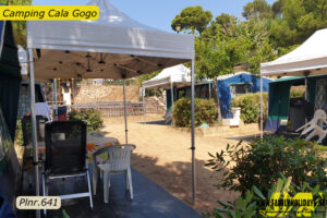 Bungalowtent op camping Cala Gogo Straatje